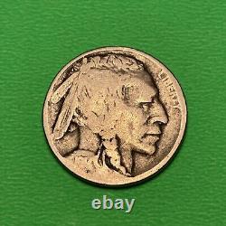 (1) Beautiful Antique 1914-D Buffalo/Indian Head Nickel GOOD