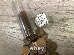 1-Roll-Indian Head Cents-Mix Dates-50 Coins-082223-0065