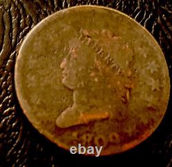 1809 classic head large cent G Details
