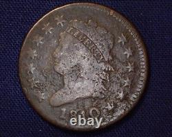 1810 Classic Head Large Cent Very Nice Detail Low Mintage # LC220