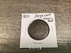1810 US Large Cent Classic Head Coin-111623-0045