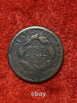 1813 Classic Head Large Cent About Good
