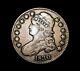 1830 Capped Bust Liberty Silver Half Dollar Us Coin 50c Piece Nice Detail