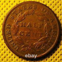 1834 Classic Head Half Cent