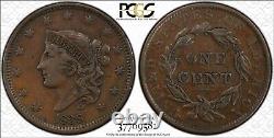 1838 Coronet Large Cent, PCGS XF40, Nice Original Color, PCGS TrueView, C6778