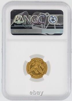 1850-O Quarter Eagle NGC AU55 $2.5 New Orleans Minted Liberty Head