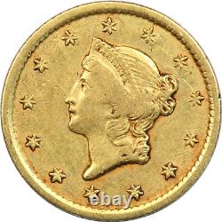 1852-O Type 1 Liberty Head Gold Dollar $1, Extremely Fine XF