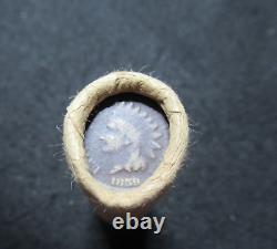 1859 1862 Indian Head Tails Penny Roll Lot Rock River Bank Wyoming R-779