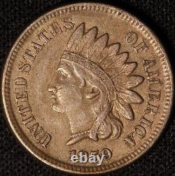 1859 Copper/nickel Indian Cent