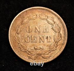 1859 Indian Head Cent AU+++