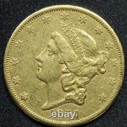 1859 S $20 Gold Liberty Head Double Eagle San Francisco