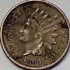 1863 Indian Head Penny Beautiful Coin Rare Date