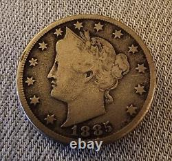 1885 Liberty Head Nickel Key Date