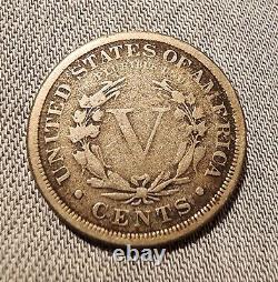 1885 Liberty Head Nickel Key Date