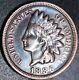 1886 Indian Head Cent -with Liberty & Diamonds Xf Ef T2 Type 2 See Toning