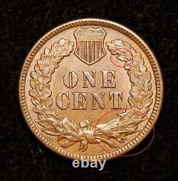 1889 Indian Head Cent AU+++DDR Snow-11