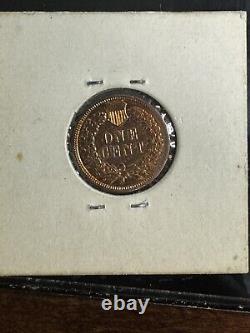 1897 XF+-AU INDIAN HEAD CENT PENNY with DIAMONDS & FULL LIBERTY Beautiful Coin