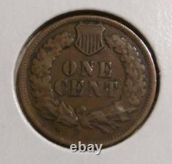 1901 US of America One Cent Indian Head Coin Circulated Clad Used 551