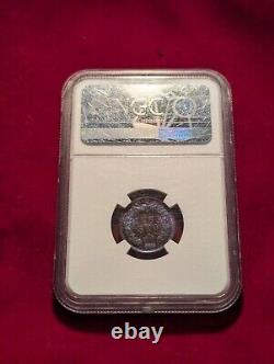 1903 1¢ Ms 64 Bn. Graded Indian Head Penny, Amazing Blueish Rainbow Toning