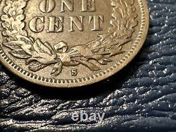 1908-S Indian Head Cent Semi-Key