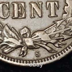 1908-s Indian Head Cent Rare Key Date Low Mintage From Original Collection