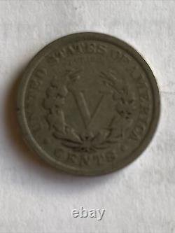 1909 Liberty Head V Nickel Circulated Condition