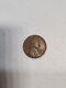 1944 Wheat Penny No Mint Mark. Mark L In Liberty Rim Error Cent Coin