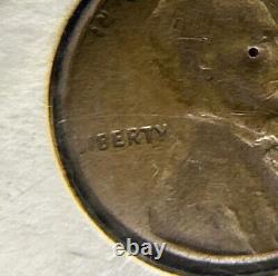 1951 S Wheat Penny Coin ErrorLin Liberty is in Rim/Mint Mark S/1/Bubbles Rare