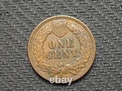 COIN SALE! AU 1909 INDIAN HEAD CENT PENNY withDIAMONDS & FULL LIBERTY #460