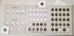 Flying Eagle Indian Head Penny Cent Coin Collection (1857 to 1909) 34 coins