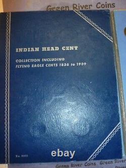 Flying Eagle Indian Head Penny Cent CollectionJN1 M1-I-37 1857 to 1909 37 coins