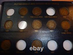 Indian Head Penny Cent Coin Collection #D28-43I (1859 to 1909 series)43 coins