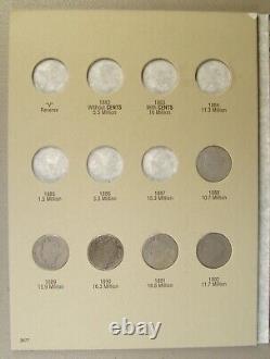 Near Complete 1883-1912 Liberty Head Nickel Set Only Missing 9 Coins