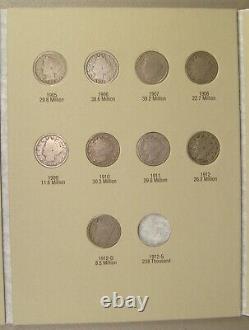 Near Complete 1883-1912 Liberty Head Nickel Set Only Missing 9 Coins