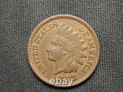 OLD COIN SALE! AU 1898 INDIAN HEAD CENT PENNY with DIAMONDS & FULL LIBERTY #138