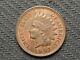 Old Coin Sale! Au 1901 Indian Head Cent Penny With Diamonds & Full Liberty #348