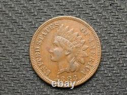 OLD COIN SALE! XF+ 1883 INDIAN HEAD CENT PENNY with DIAMONDS & FULL LIBERTY #442