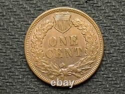 OLD COIN SALE! XF-AU 1898 INDIAN HEAD CENT PENNY with DIAMONDS & FULL LIBERTY #95