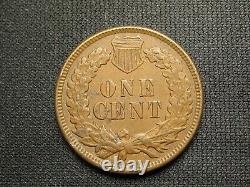 OLD COIN SALE! XF-AU 1898 INDIAN HEAD CENT PENNY withFULL LIBERTY & DIAMONDS #107