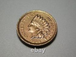 Old Us Coins 1862 Indian Head Cent Penny