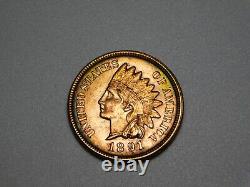 Old Us Coins 1891 Indian Head Cent Penny