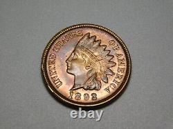 Old Us Coins 1892 Indian Head Cent Penny