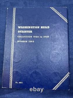 Vintage 1946-1959 Washington Head Quarter Coin Complete Collection! LOT P 14