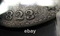 1823/2 1c Pcgs G4 Coronet Cent Strong Overdate & Looks Vg<br/>
 1823/2 1c Pcgs G4 Cent de Couronne Strong Overdate & Looks Vg