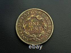 1832 Centime en cuivre à tête couronnée avec de grandes lettres, pièce de la Monnaie de Philadelphie, patine rouge