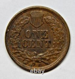 1866 Indian Head Bronze Petit Cent 1c Livraison gratuite aux États-Unis