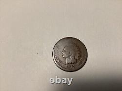 1877 Indian Head Cent Bonne Date Clé