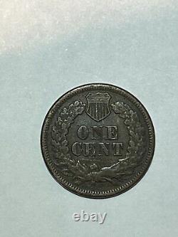 1877 tête d'indien petit centime. Date clé