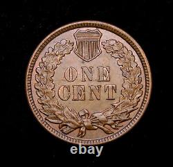1881 Indian Head Cent AU Snow-6
  <br/>	
	<br/> Traduction: 1881 Indian Head Cent AU Snow-6