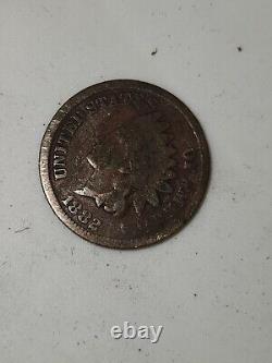 1882 Penny tête indienne